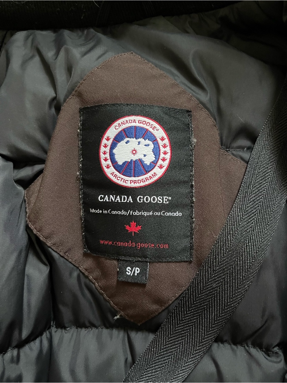Canada Goose Kensington Brown Parka Fur-Trim Hood Size Small - Picture 8 of 15